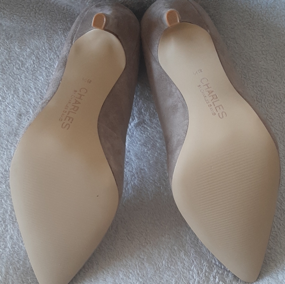 Charles by Charles David Suede Heels - Picture 3 of 3